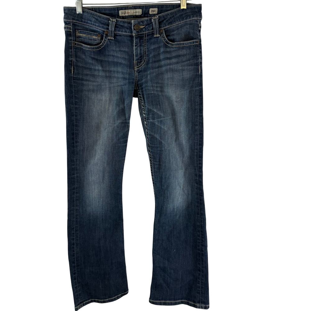 BKE Buckle Jeans Womens 28R Blue Denim Sabrina Boot Cut 30" Inseam